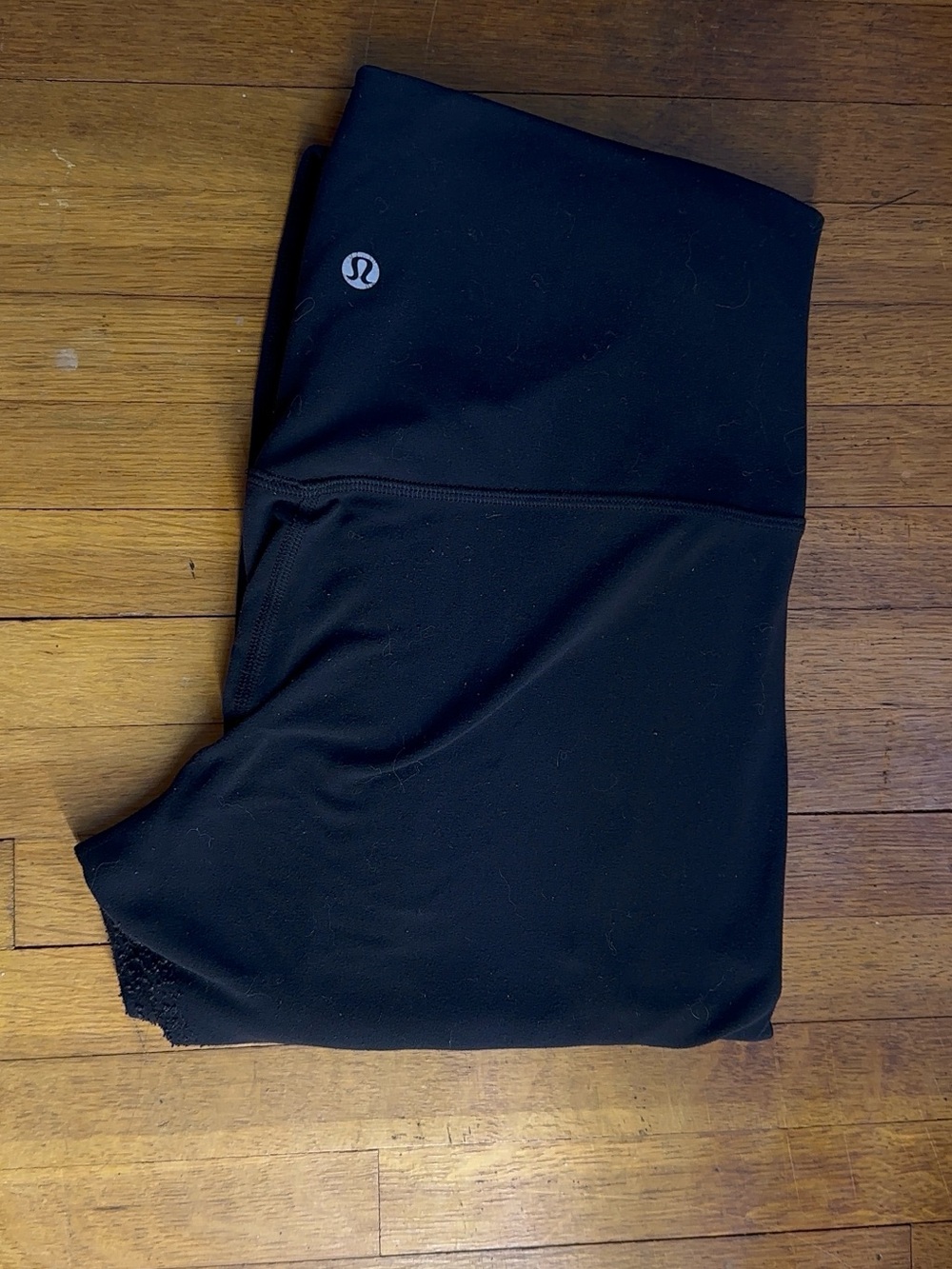 Lululemon Black High Rise Leggings Women’s Size 8 7/8 Yoga Athletic Pants